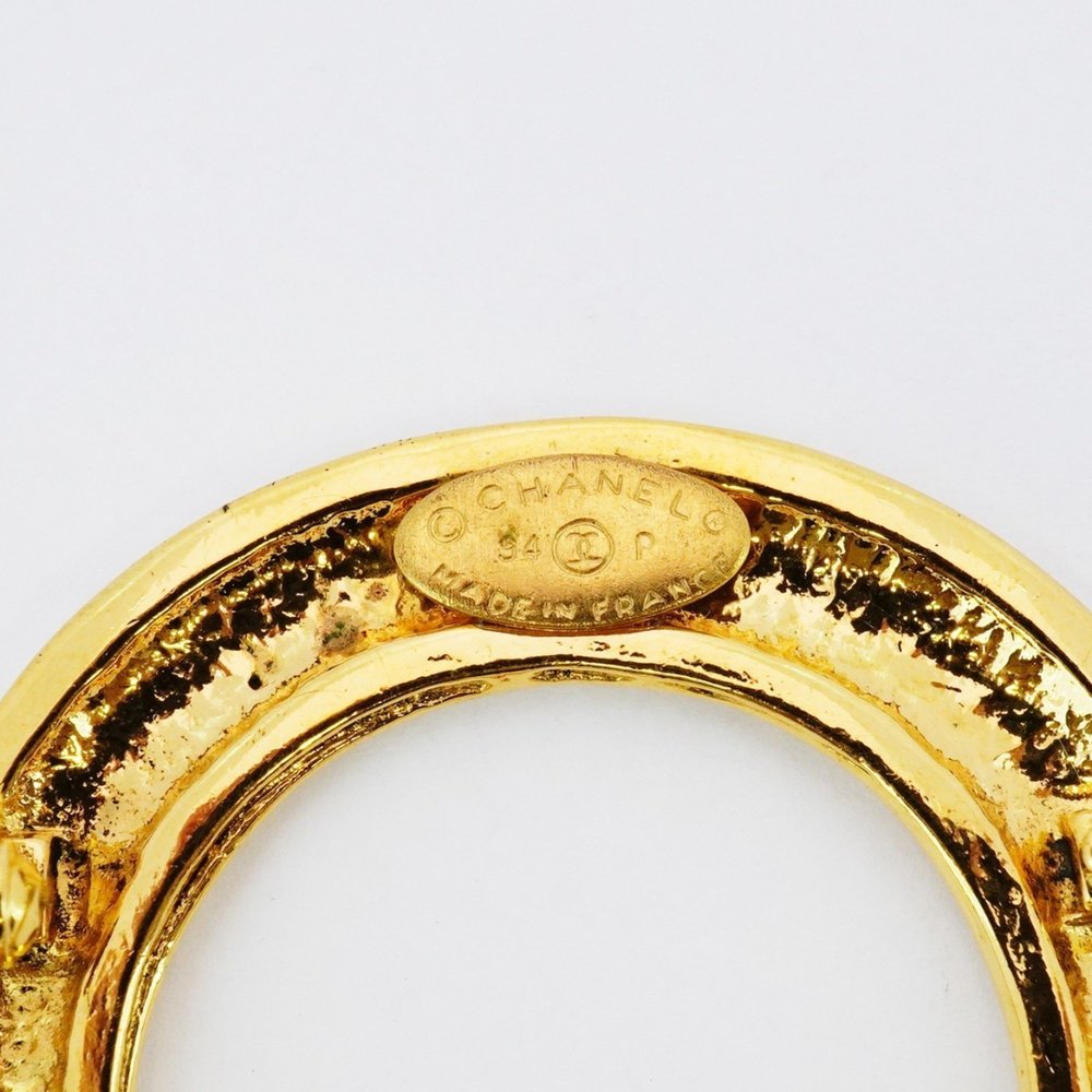 Chanel Coco Mark Brooch, GP Plated, Gold, Women's - Picture 4 of 7